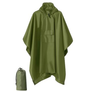 W Impermeable 3 en 1 de alta calidad Verde