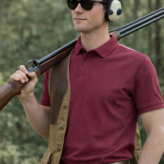 Polo Burdeos