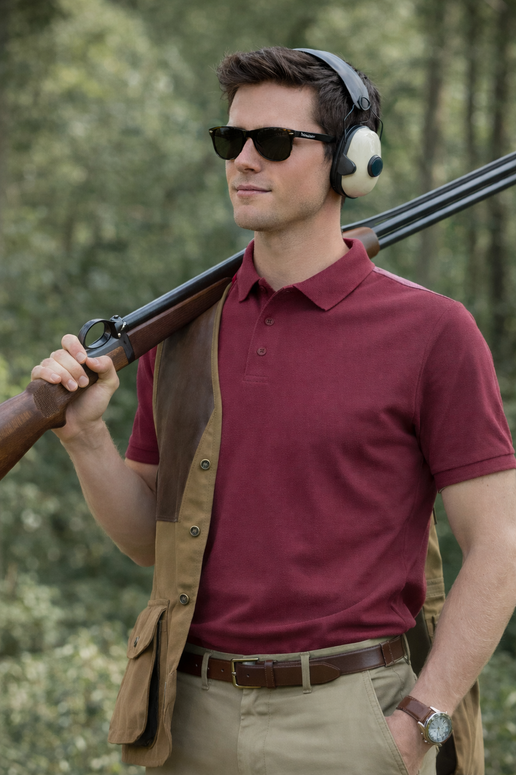 Polo Burdeos